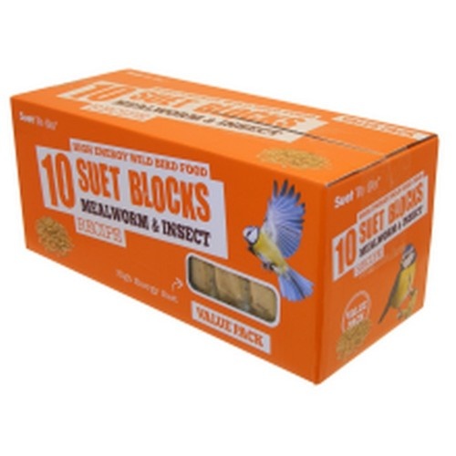 Pacote econômico de blocos de minhocas com sabor natural