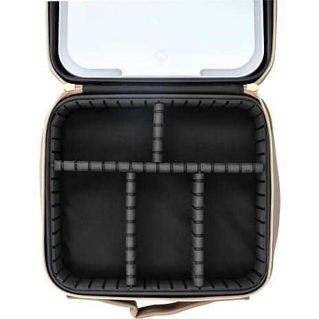 Essential makeuptaske m. LED spejl