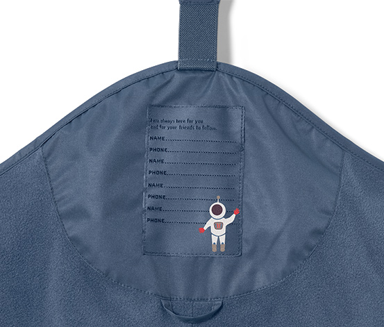 Kinder-Thermo-Regenhose, dunkelblau