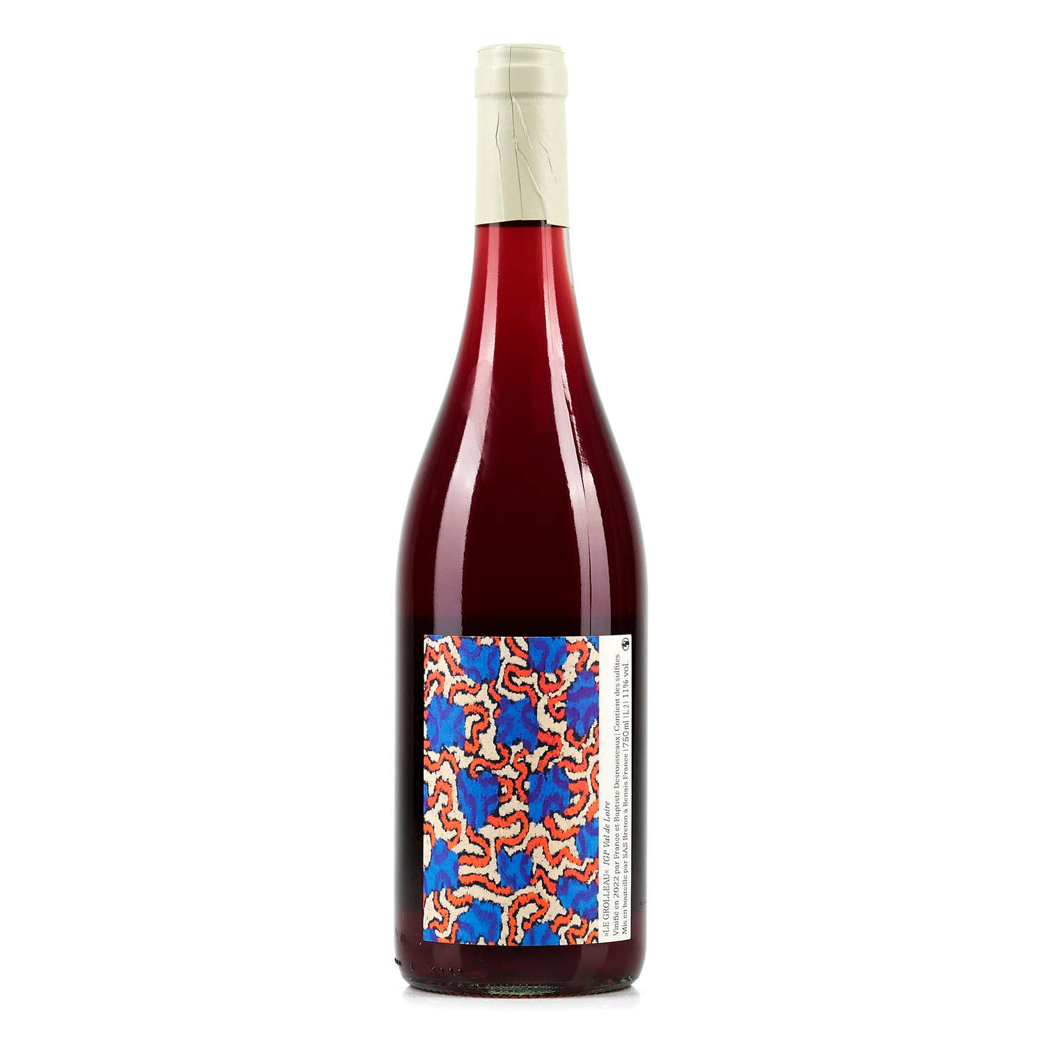 Le Grolleau du Domaine Breton - Vin rouge bio léger du Val de Loire