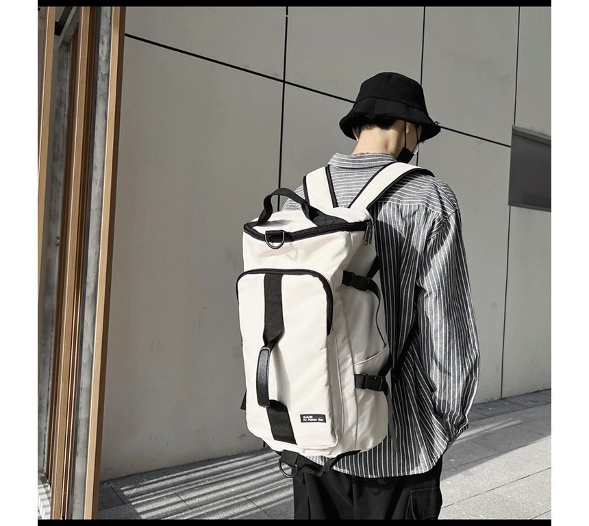 SUNMAN - Nylon Duffelrugzak met gesp