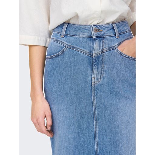ONLY Mylah Maxi Nederdel, Light Blue Denim, L/L34