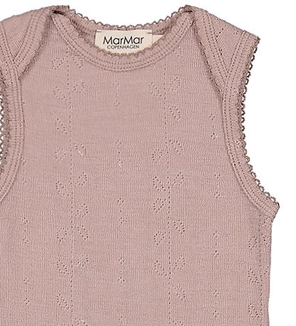 MarMar Body u/æ - Uld - Pointelle - Bini - Burnt Rose
