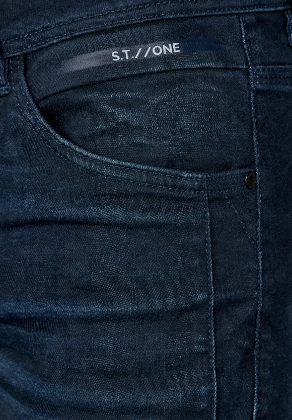 Regular Fit Jeans - dark blue authentic wash