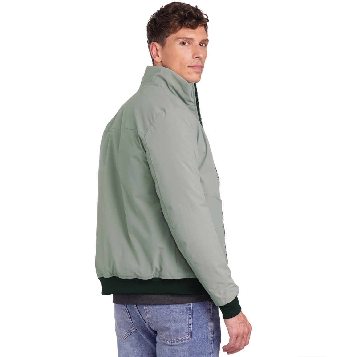 VanVaan Herren Jacke mit zwei Taschen helloliv
