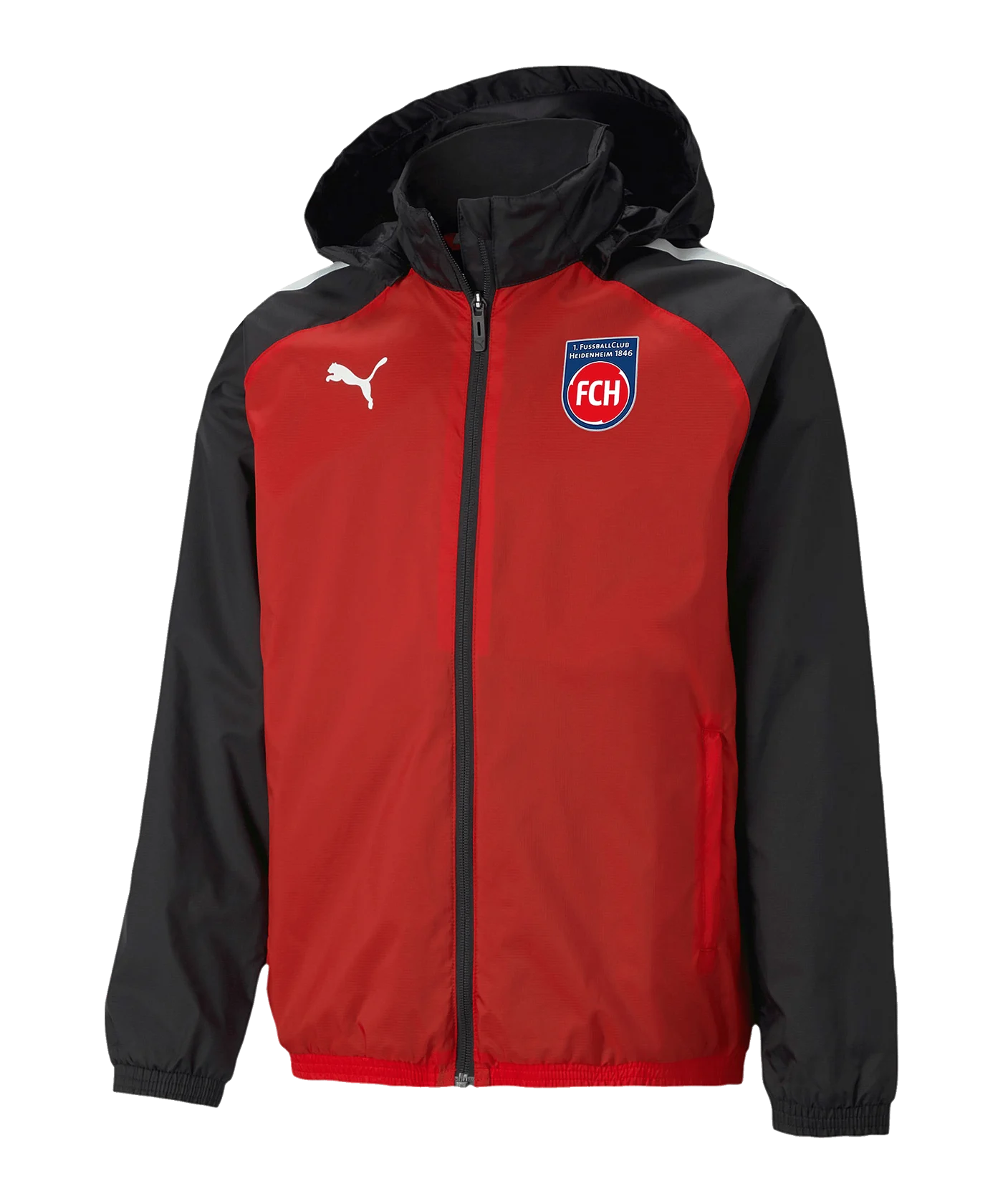 PUMA 1. FC Heidenheim Allwetterjacke Rot F01