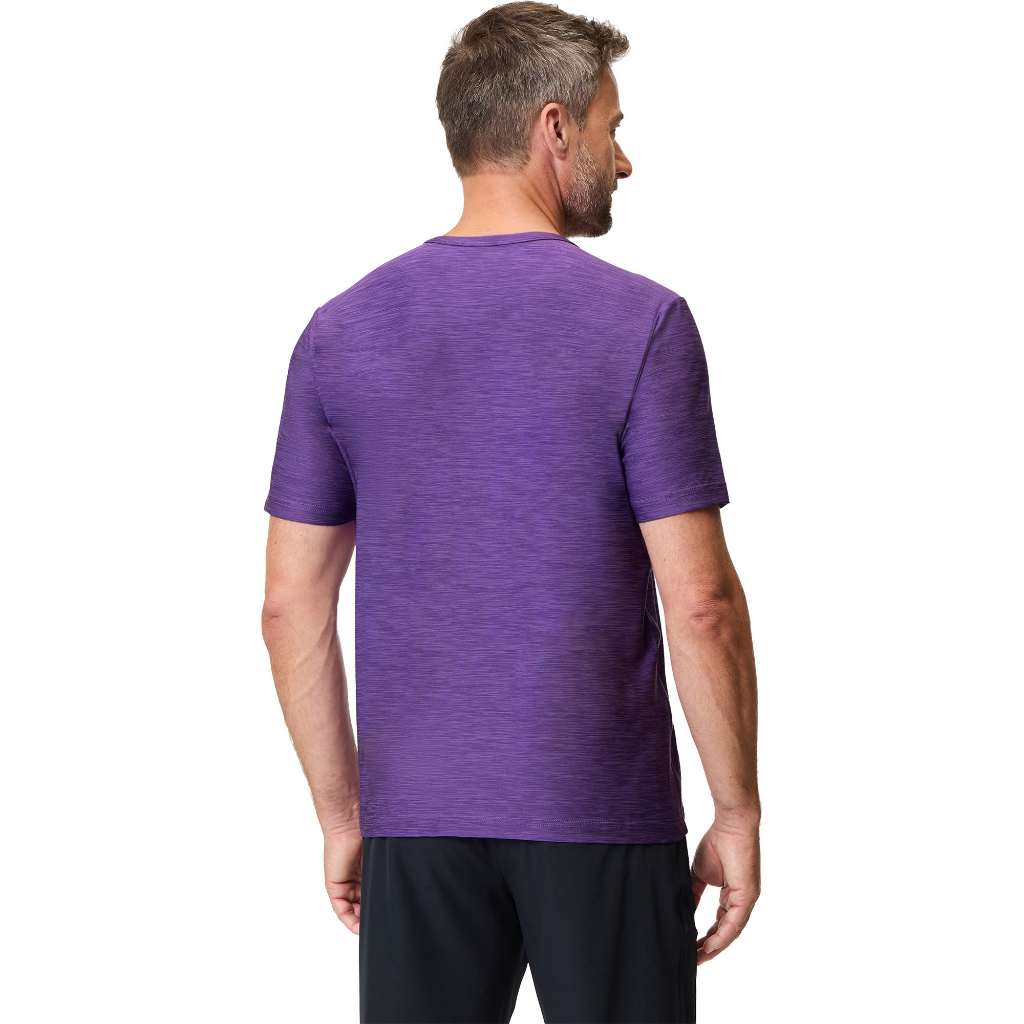 Joy Vitus T-Shirt Herren purple power melange