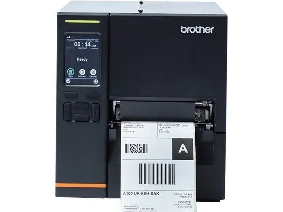 Brother Titan Industrial Printer TJ-4021TN - Etiketprinter - direkte termisk/termisk overførsel - Rulle (12 cm) - 203 dpi - op til 254 mm/sek. - LAN, seriel, USB vært, USB 2.0