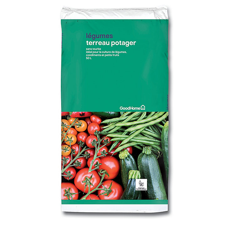 Terreau potager GoodHome 50L