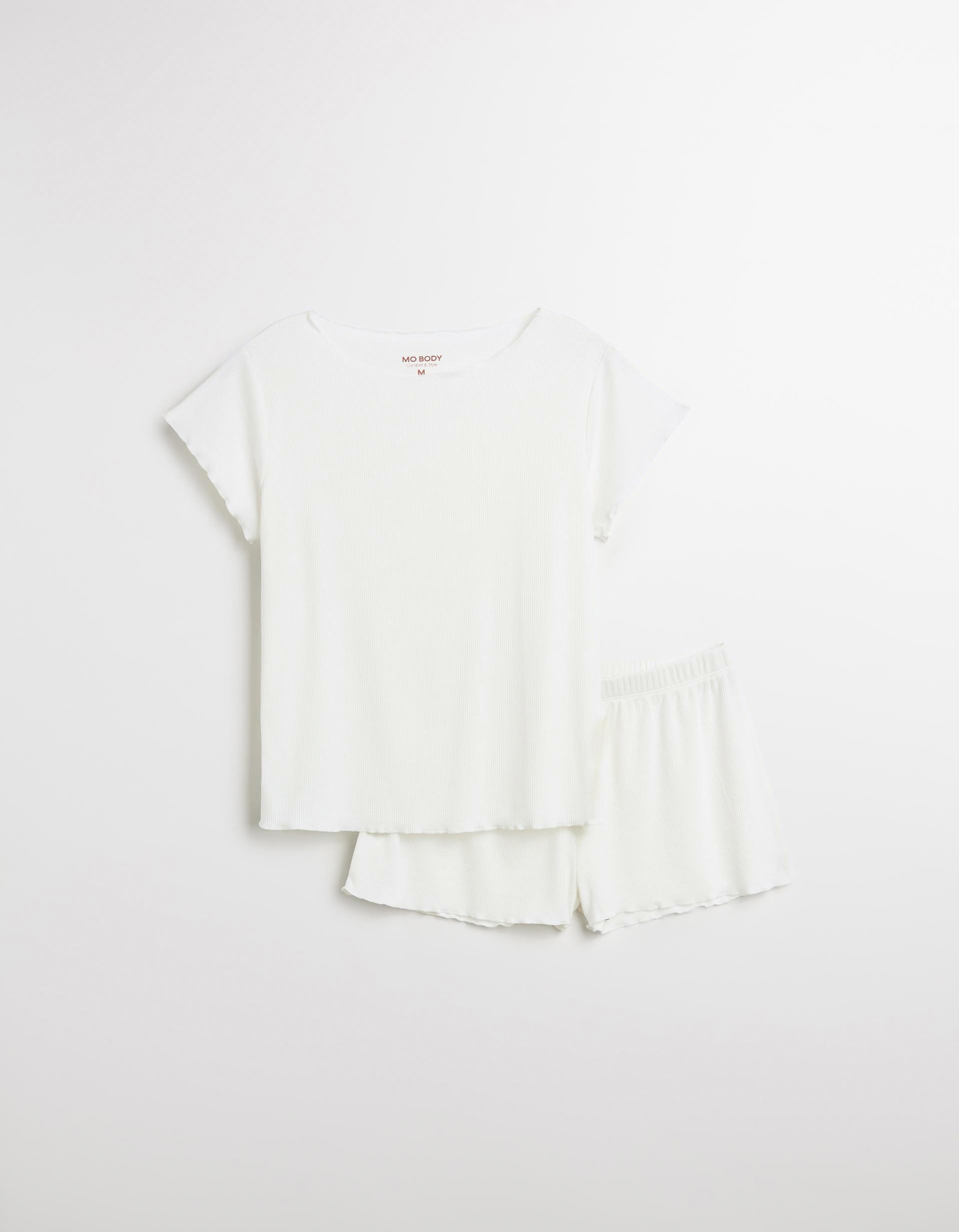Pijama Jersey, Mulher, Branco