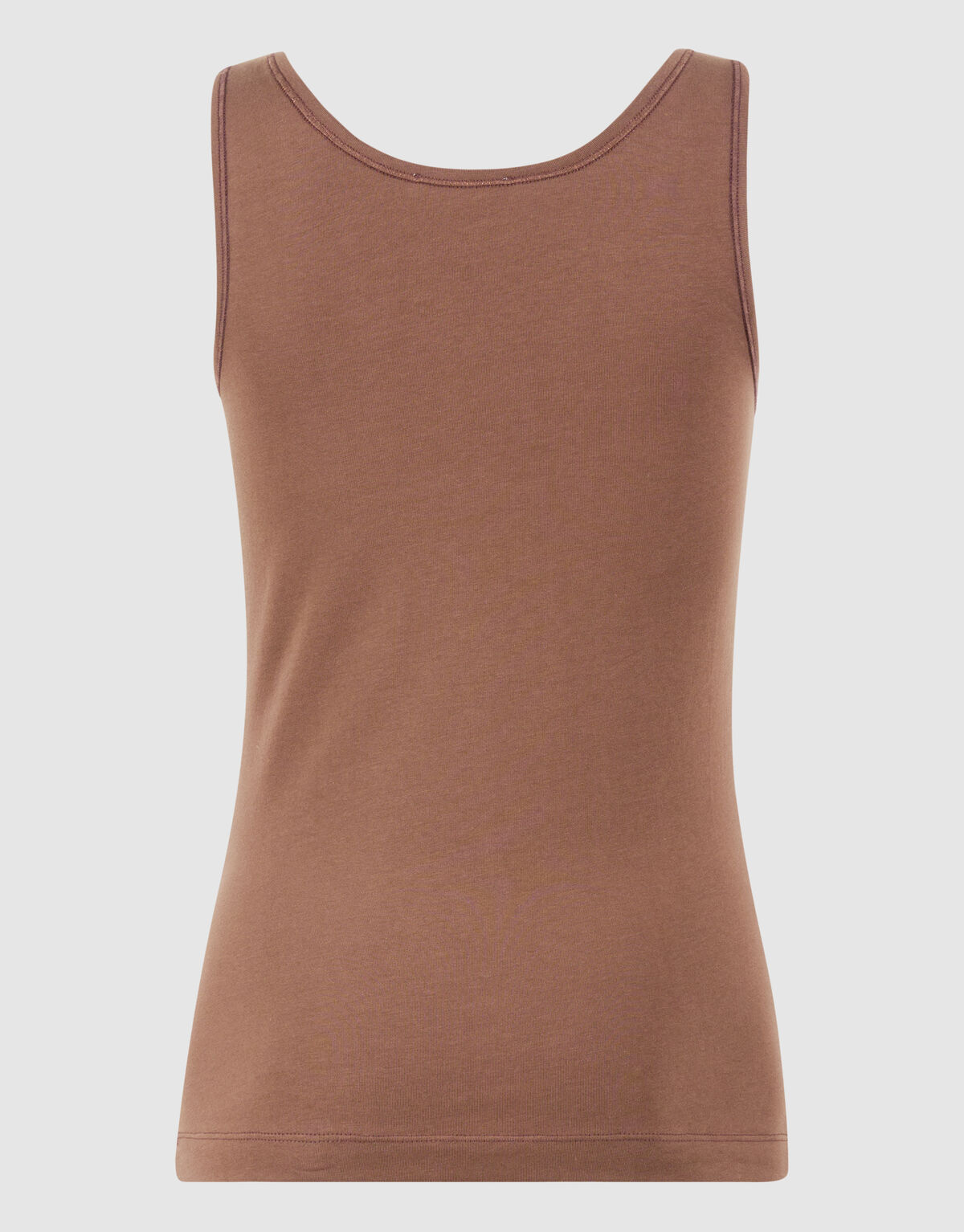 Basis Tanktop Lichtbruin
