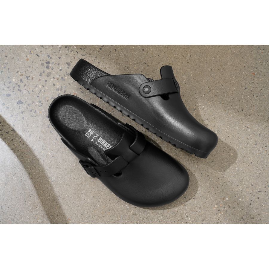 Birkenstock Sandale Boston EVA Narrow Fit - Noir