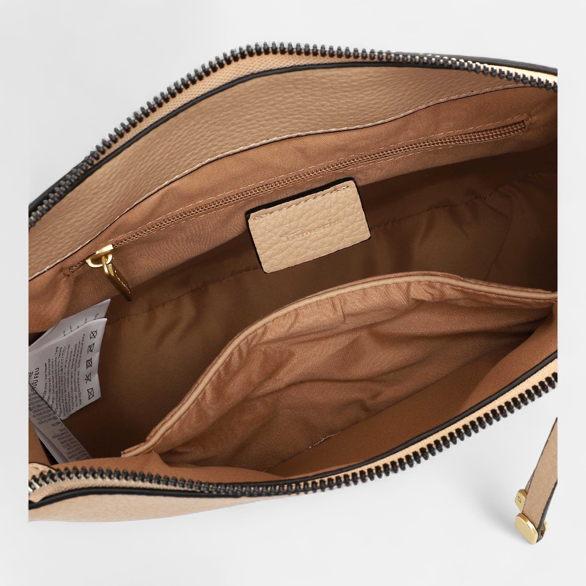 Sac bandoulière beige