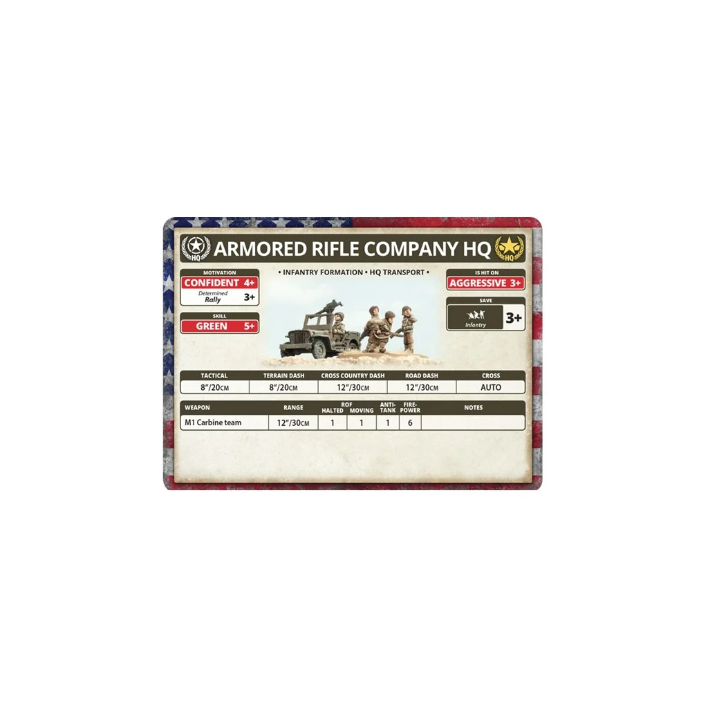 Flames of War - Armored Rifle Company HQ