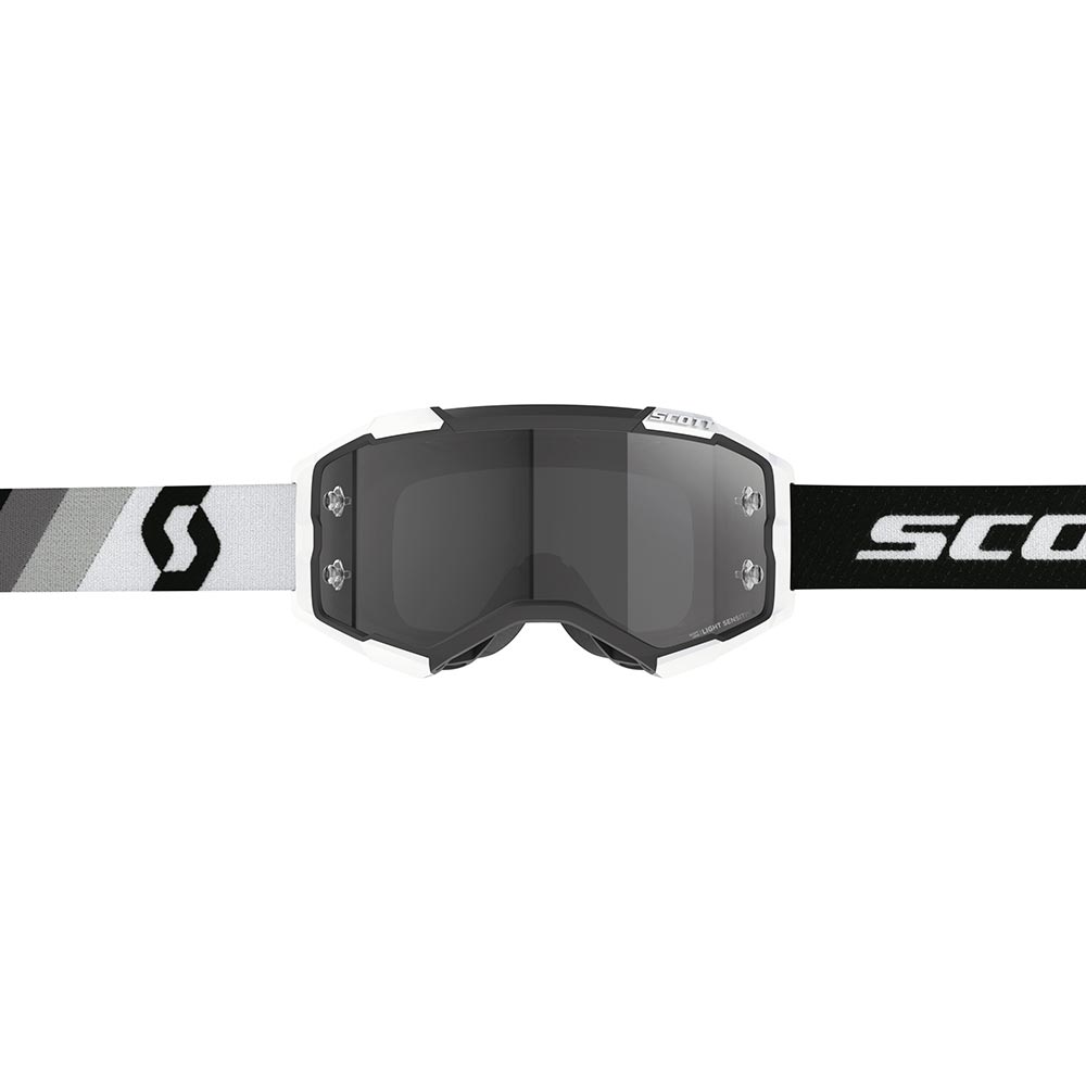 Scott - Masque Fury Light Sensitive Blanc / Noir