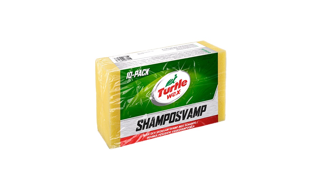 Turtle Wax Svamp m/shampoo 10 stk