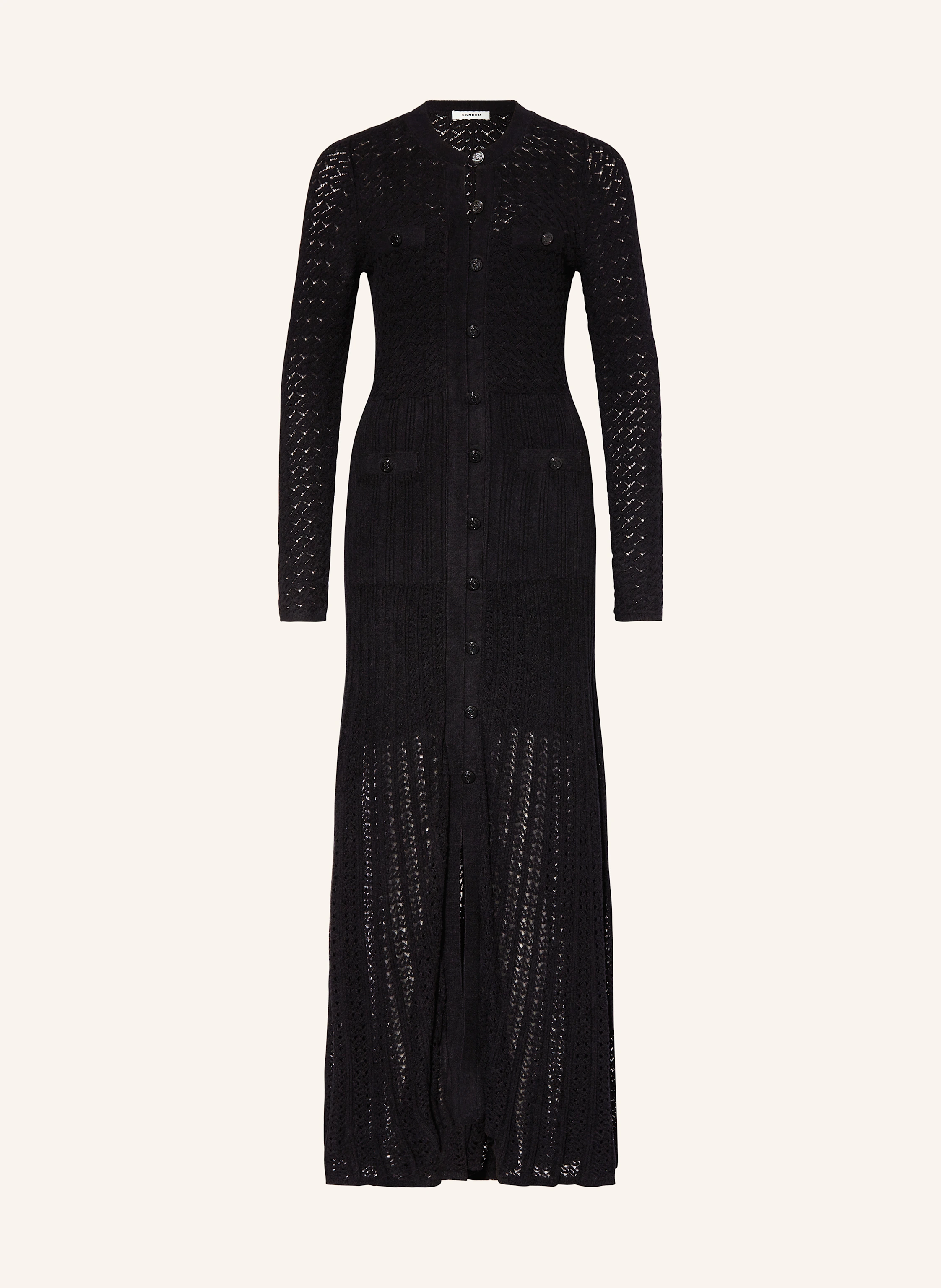 SANDRO Strickkleid