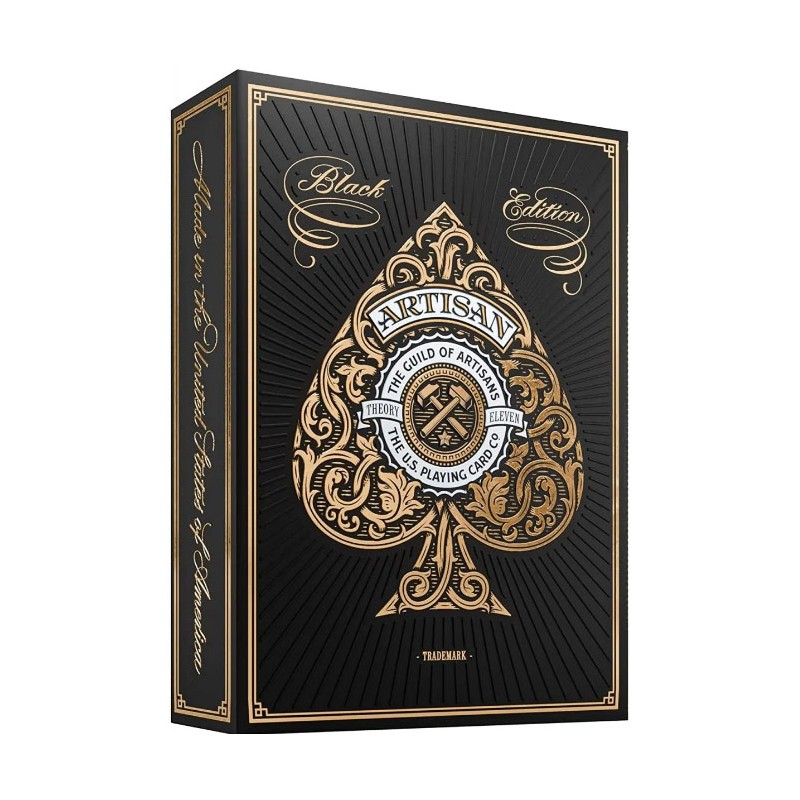Jeu de 54 cartes - Artisan Black