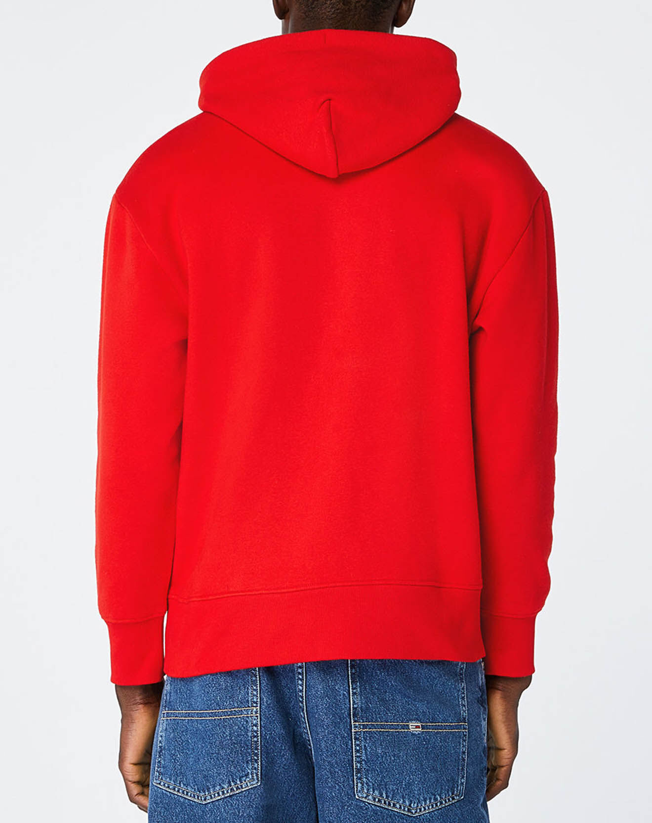 Tommy Jeans Sweat à capuche College 85 rouge
