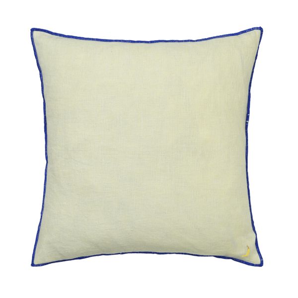 Ferm Living Contrast Linen Kussen - Mint