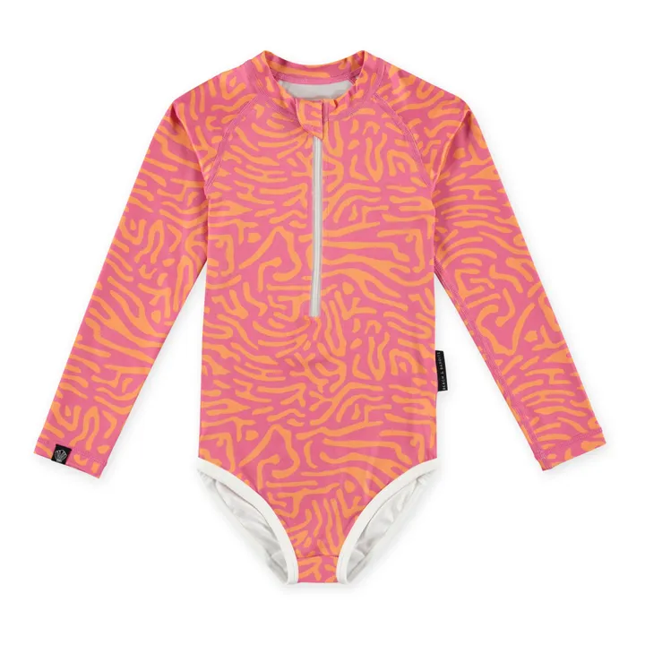 Beach & Bandits Maillot 1 Pièce Anti-UV Coral | Orange
