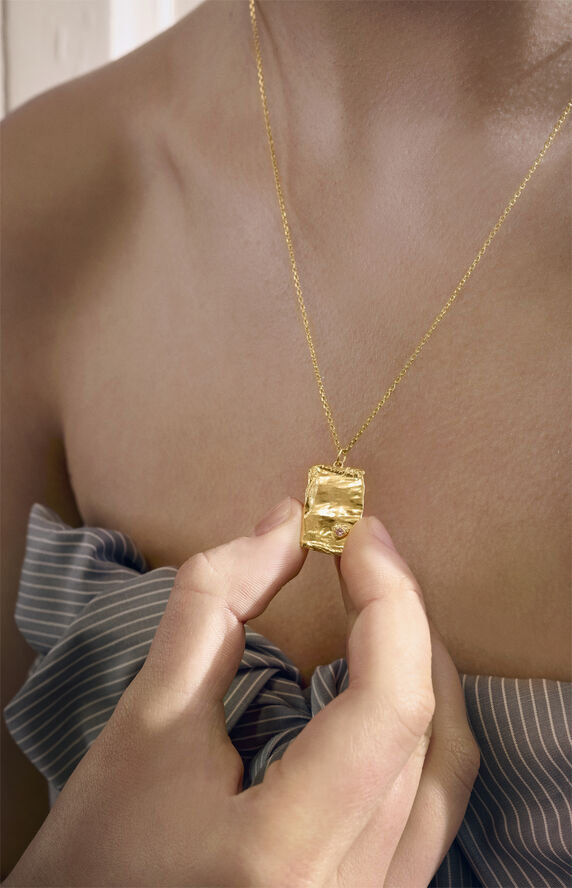 Maanesten POEM Necklace Gold