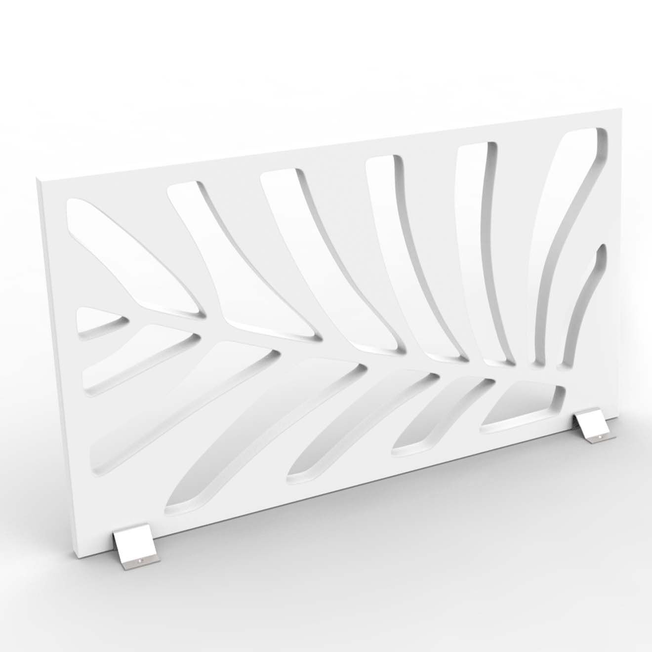 Serralunga Séparateur kentia design par lineeverdi blanc - 5x90x150 cm