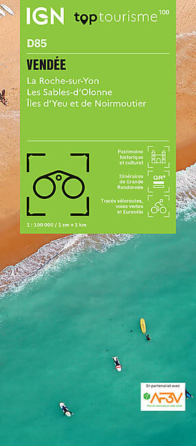 IGN - VENDEE D85 TOP TOURISME 100 IGN
