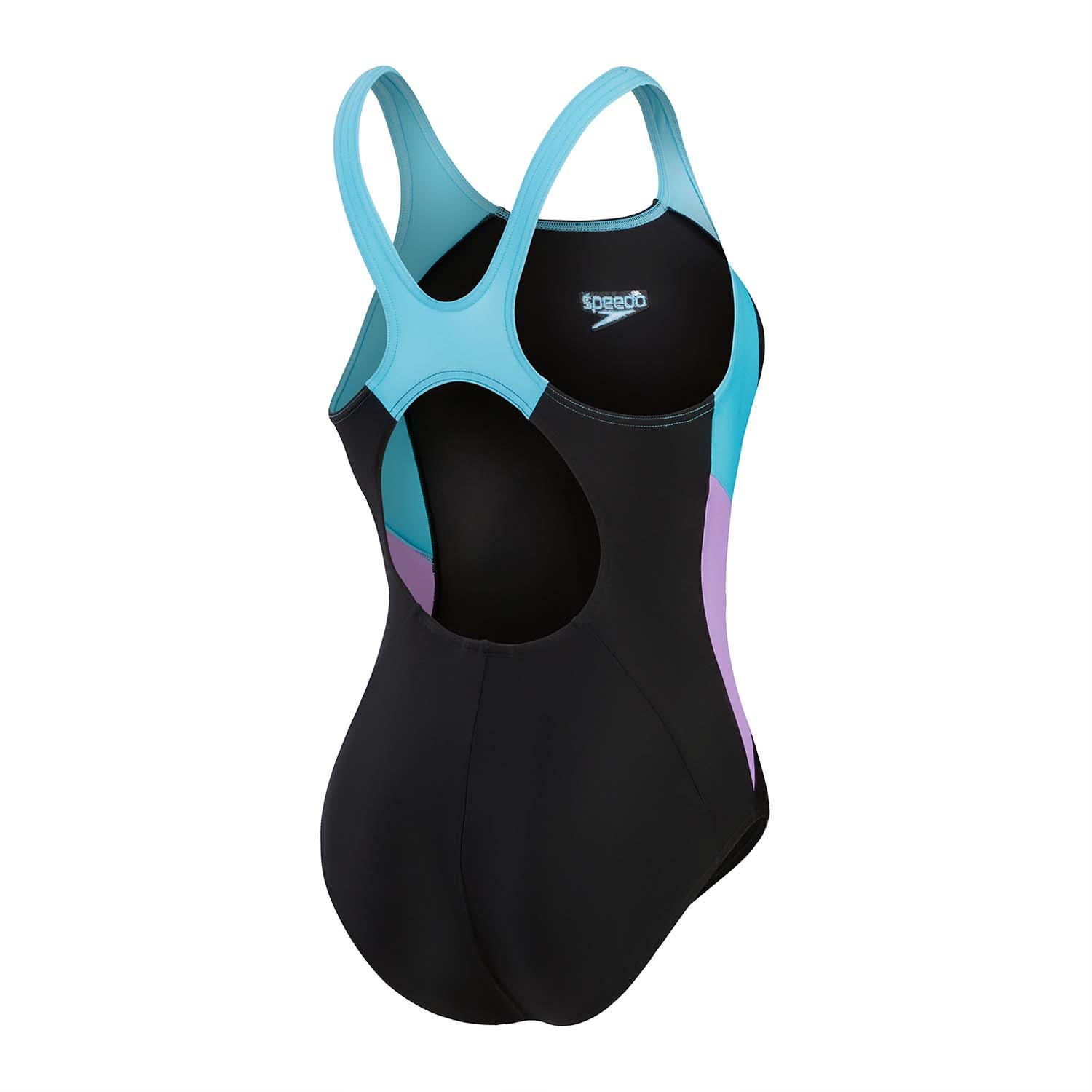 Speedo  Eco Womens Colourblock Splice Muscleback