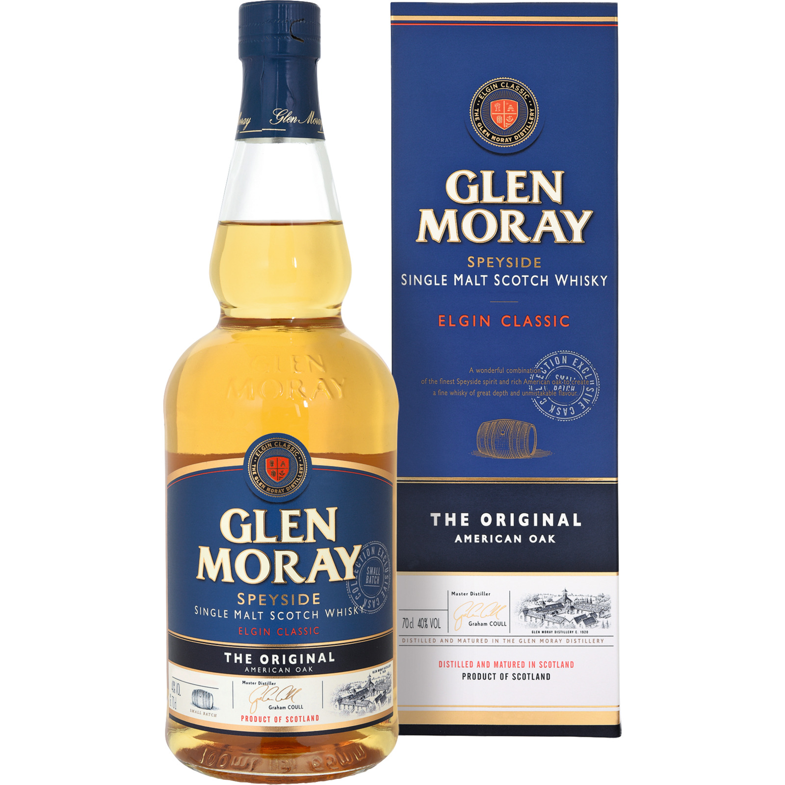 Glen Moray Single Malt Whiskey 70 cl
