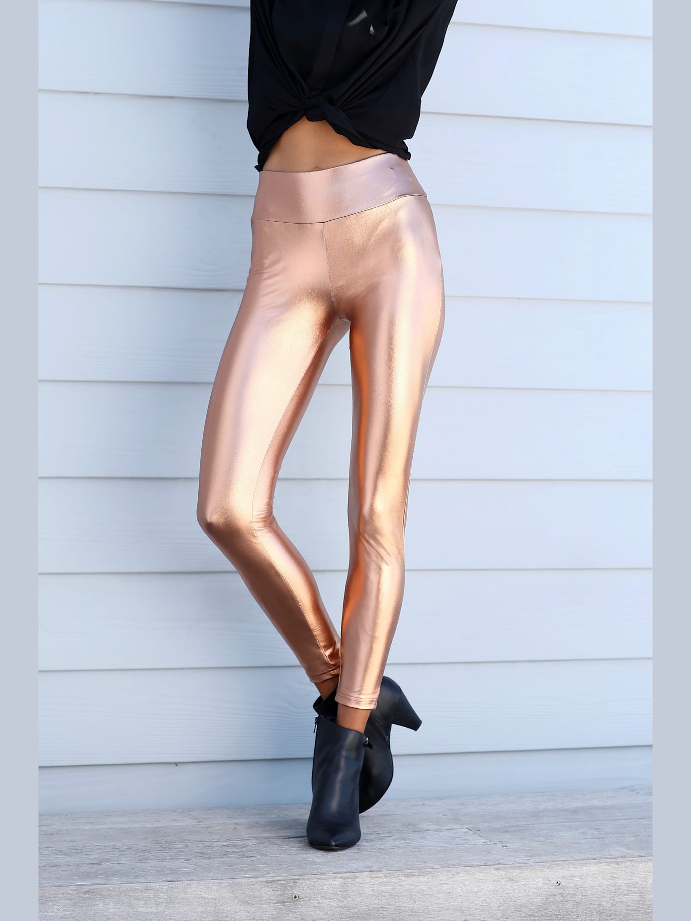Legging à imprimé brillant
