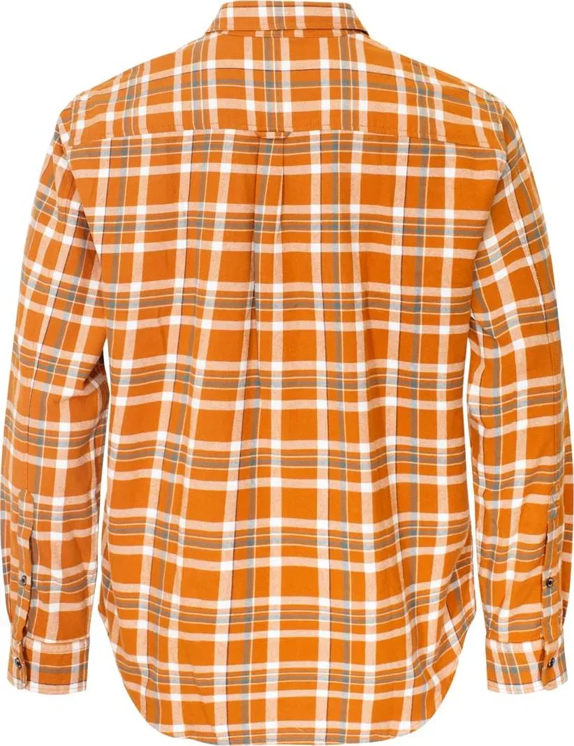 Urberg Flannel Ls W Strap Shirt Men Glazed Ginger
