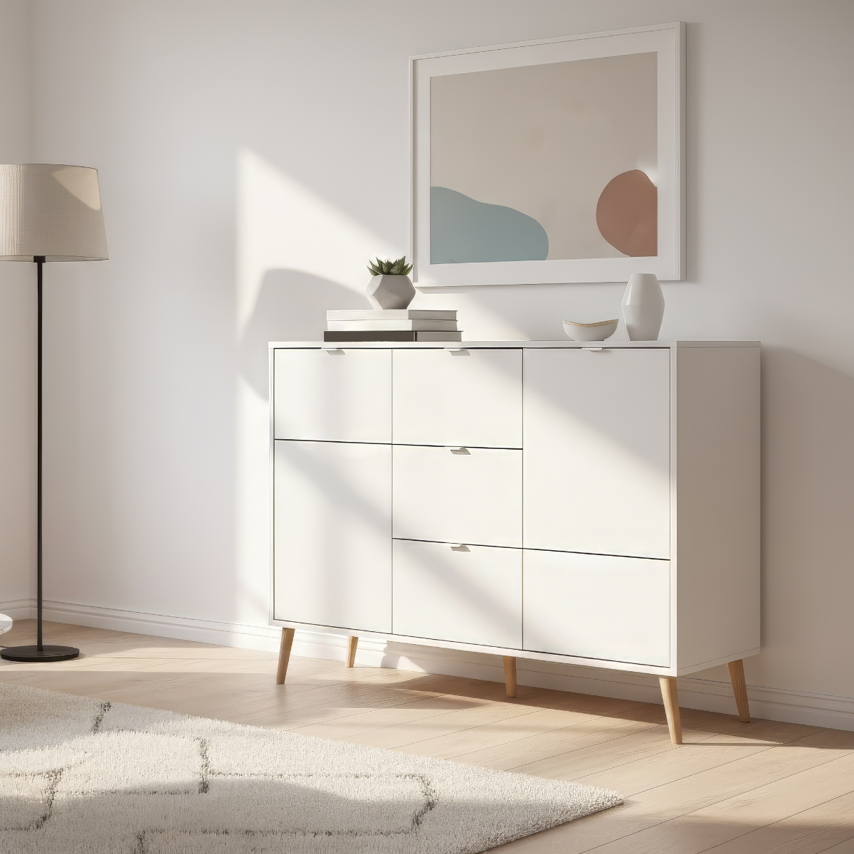 Calicosy - KLINT Dressoir - B115 cm - Wit