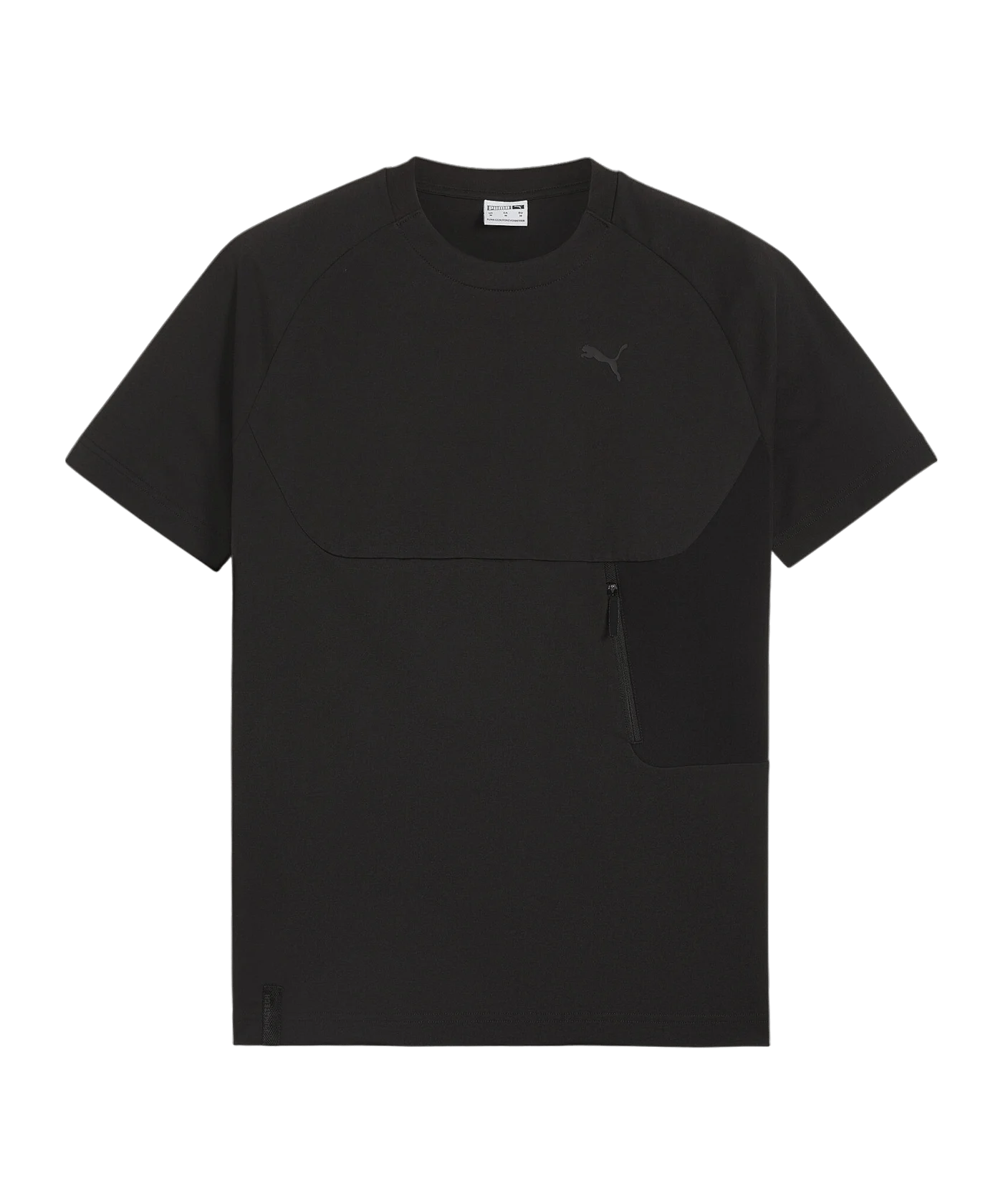 PUMA Tech Pocket T-Shirt Schwarz F01
