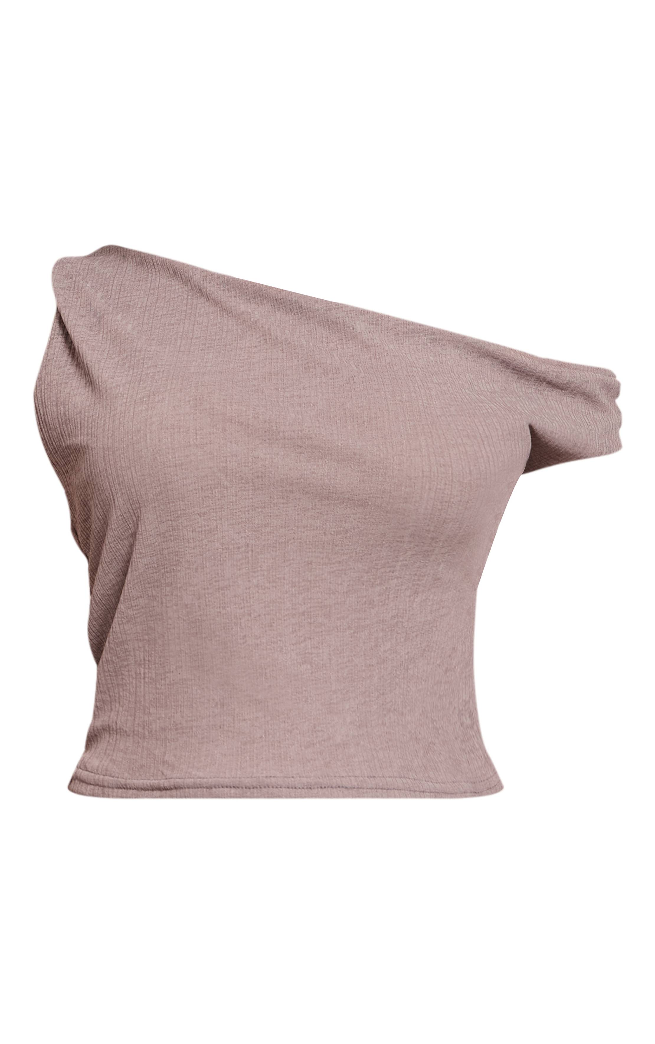 Gris Haut Débardeur Fluide Transparent Texturé Petite