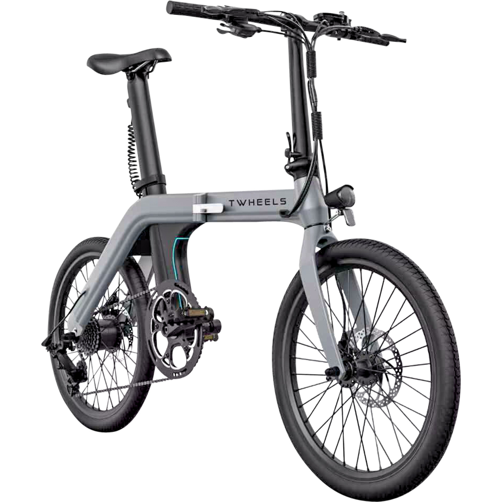 TWHEELS Folding E-Bike City