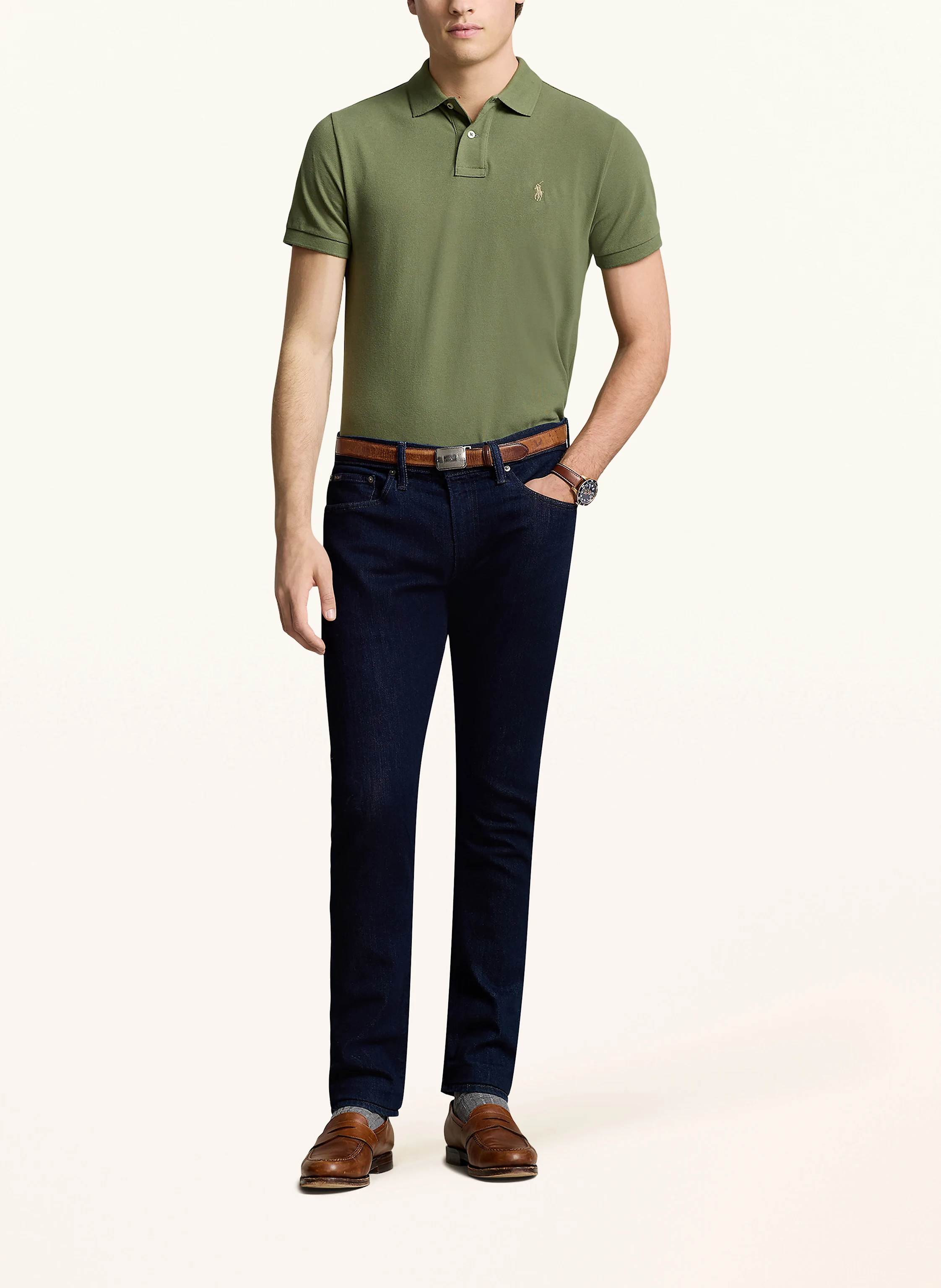 POLO RALPH LAUREN Piqué-Poloshirt Slim Fit