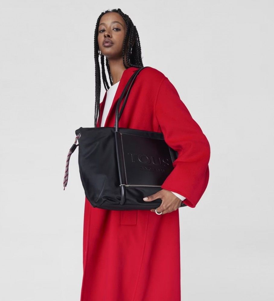 Bolsa Tote Tous Empire Soft XL, Preta