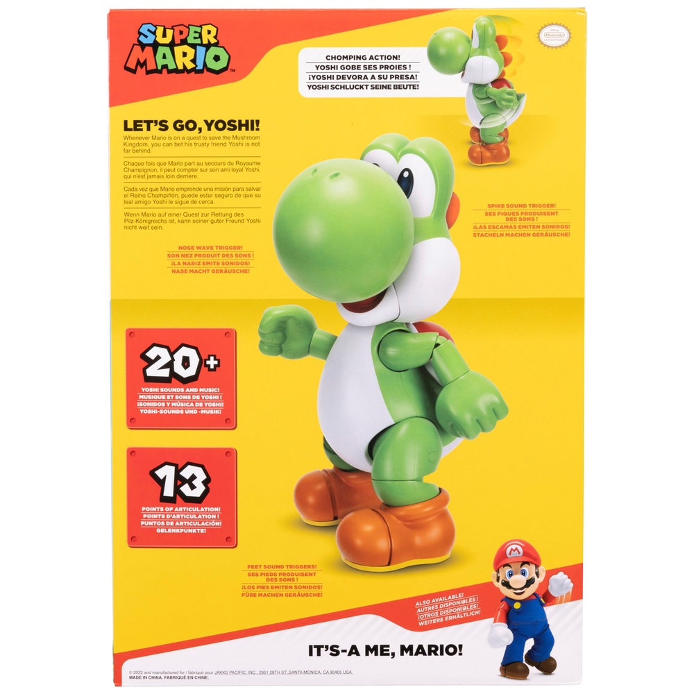 Los geht's, Yoshi!