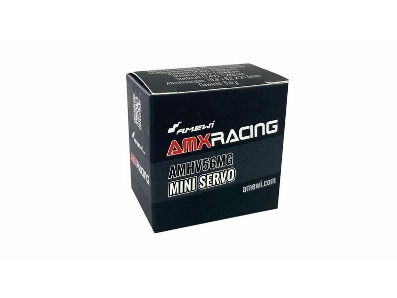 Amewi Nano Servo AMHV56MG 1.2 kg, 0.1 s Digital HV Kräftiges 5.6 g Digital HV Servo für Flugmodelle