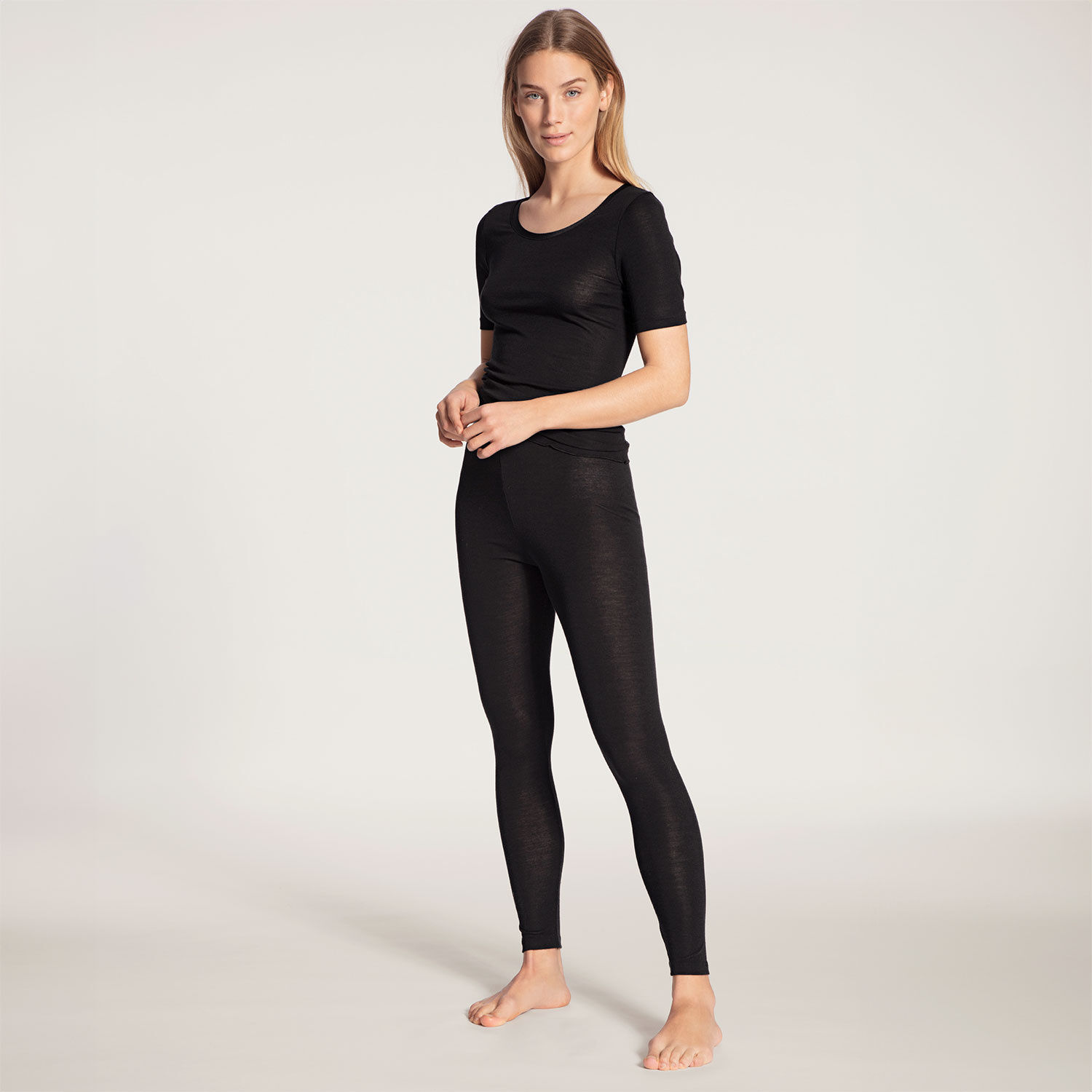 CALIDA Basic Feinripp-Leggings TRUE CONFIDENCE