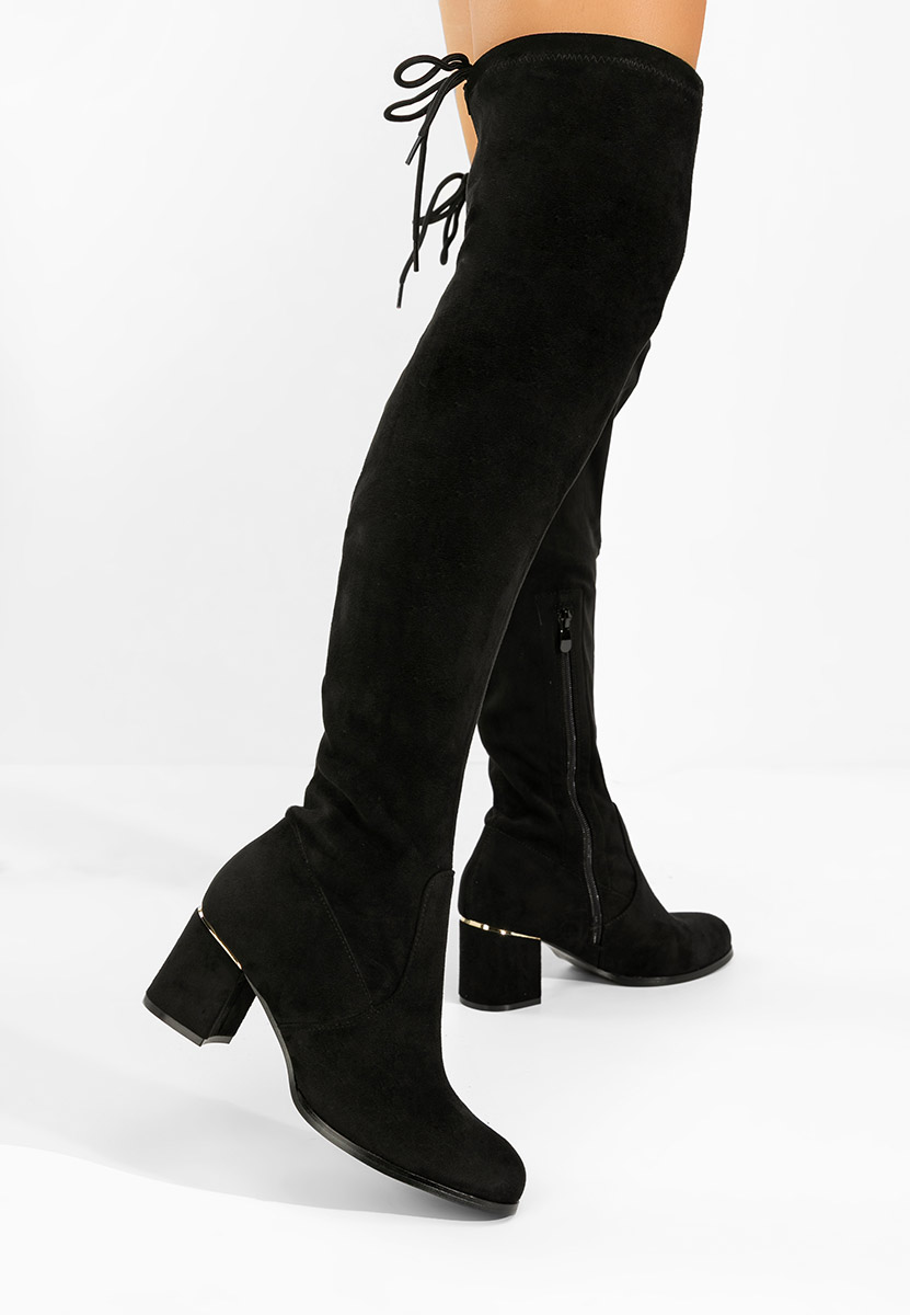 Cuissarde femme noires Anelissa