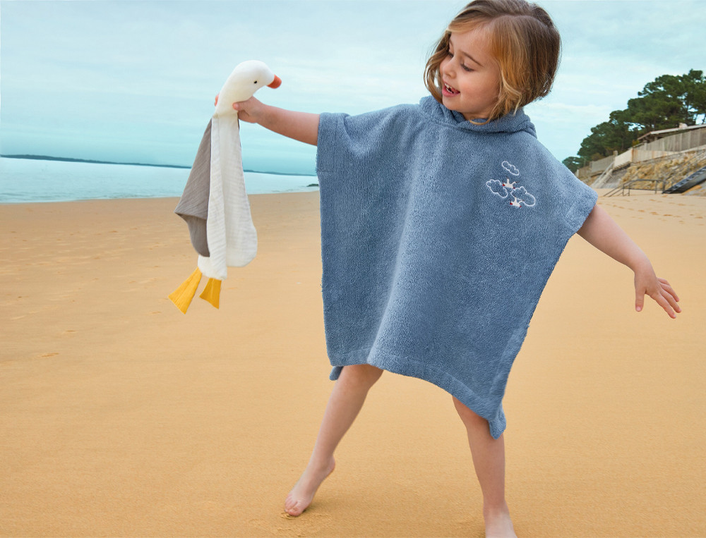 Poncho-Petite mouette