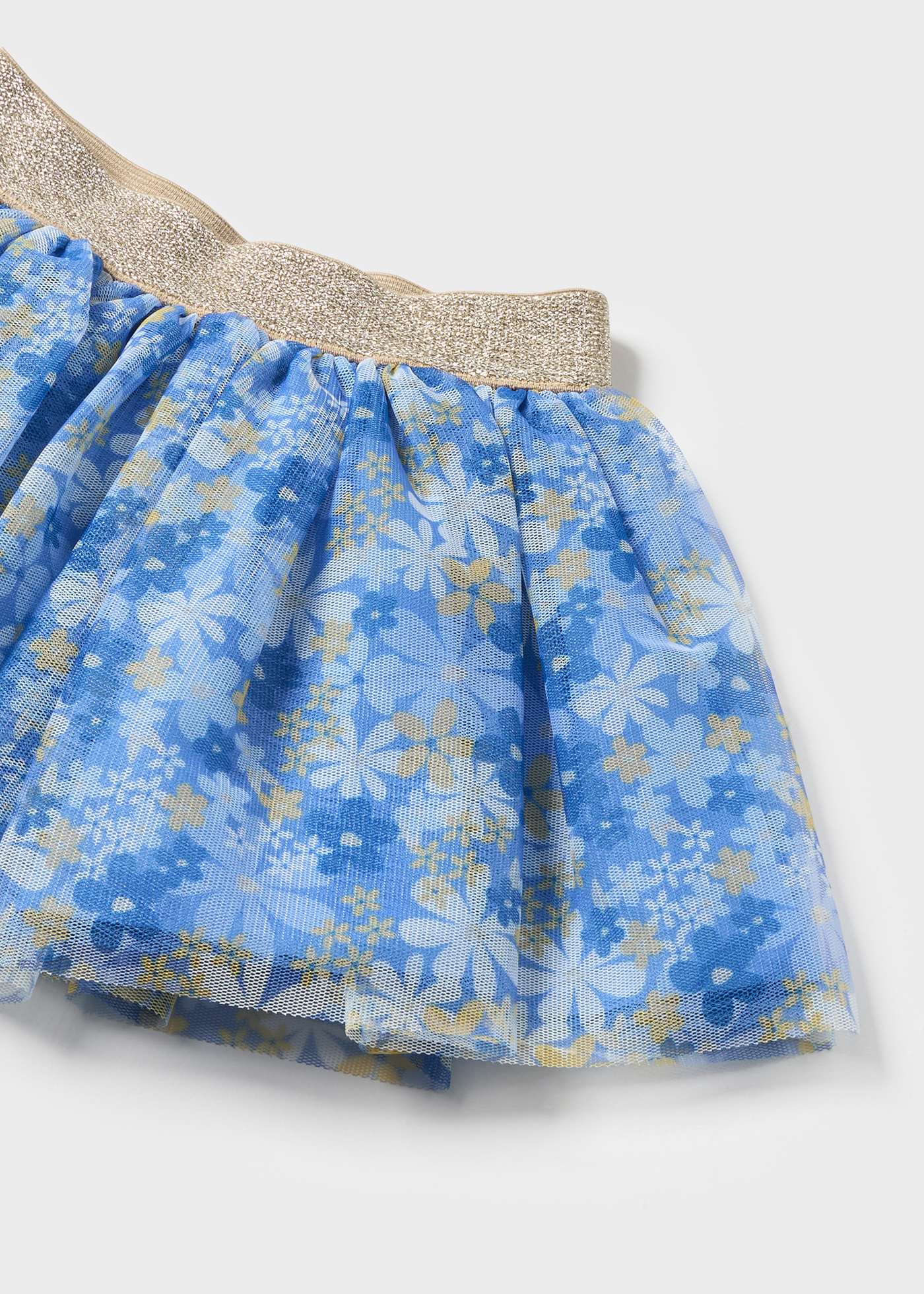Conjunto de duas peças com saia de tule para bebê