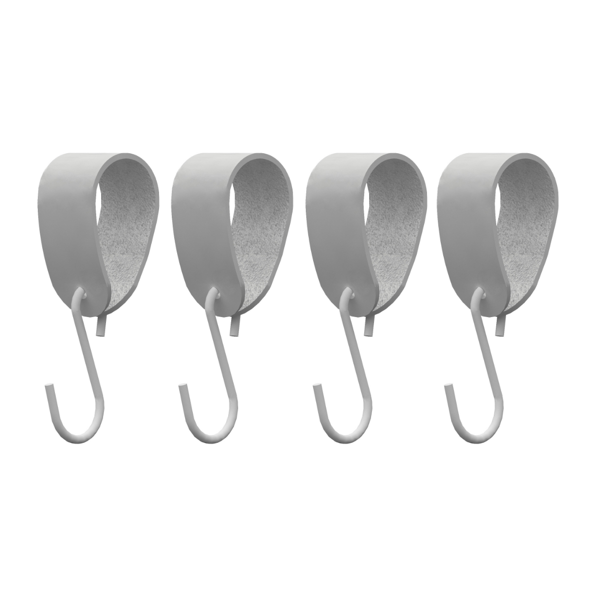 M/wi/Lgrijs | S-haak hangers