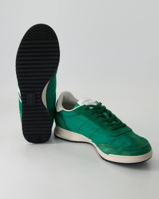 Tommy Hilfiger TJM RETRO RUNNER CLEATED Sneaker in Grün