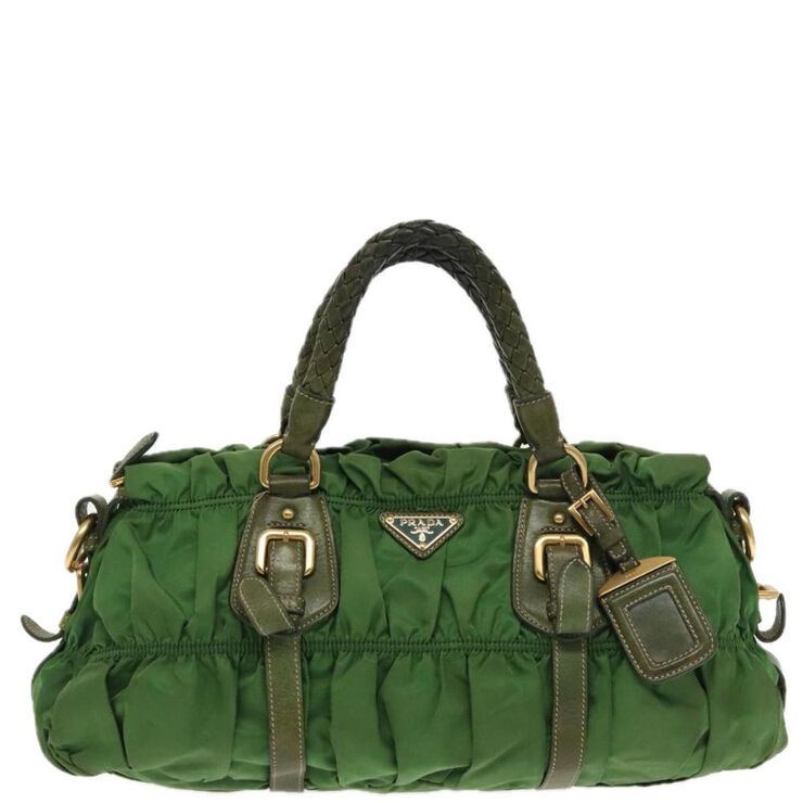 Prada Vintage Prada Handbag Green