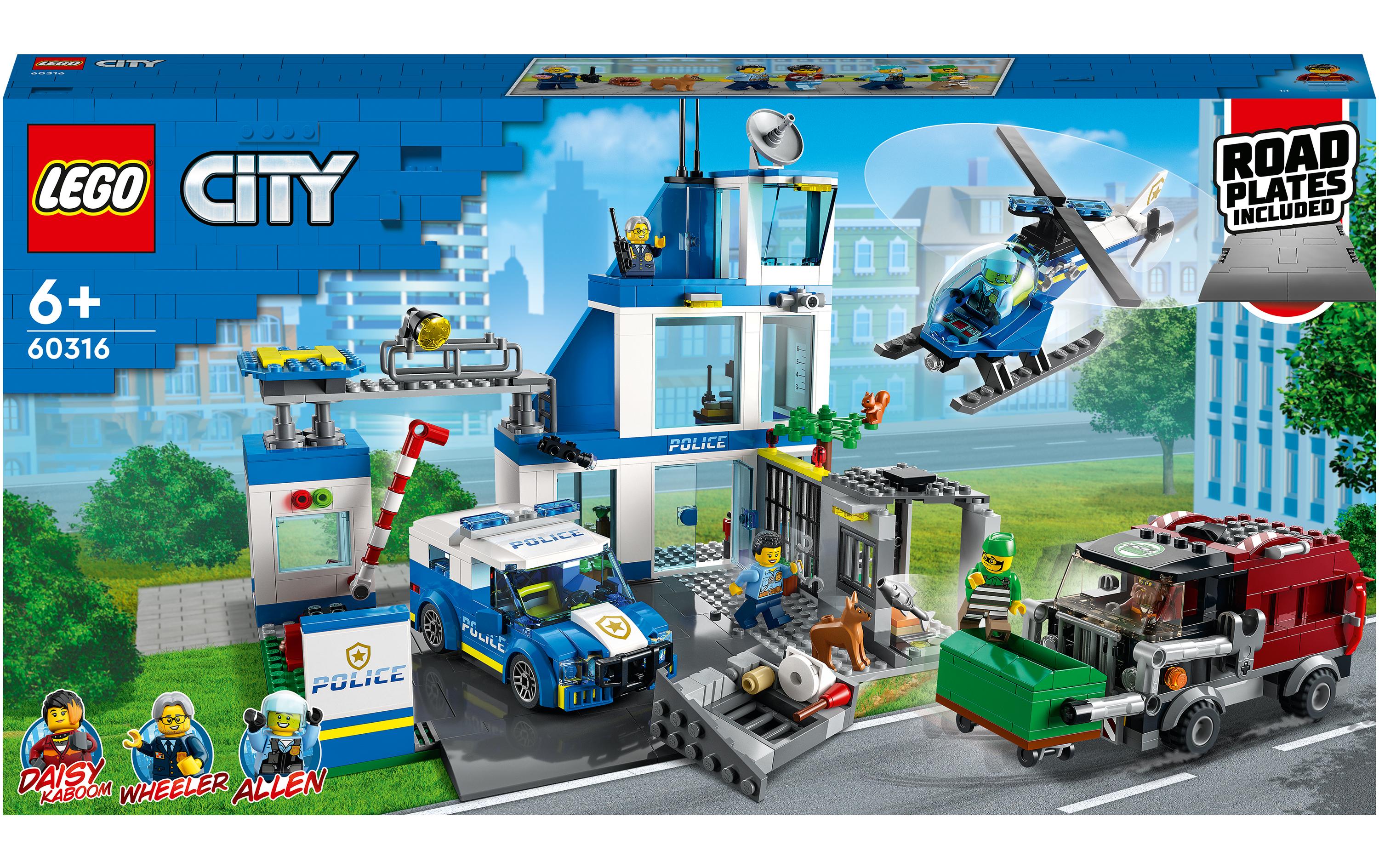 City Polizeistation 60316Polizei-Spielset