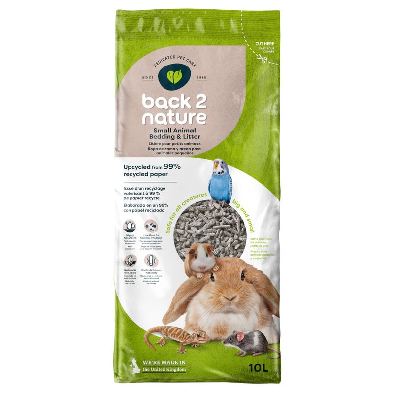 Litière Back-2-Nature Small ✓ pas cher