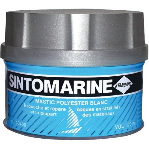 Sintomarine mastic polyester standard 170ml blanc*